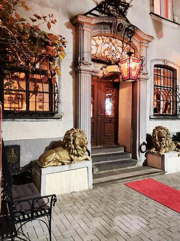 Hotel Zum Goldenen Loewen ザンクト・ゴアー エクステリア 写真